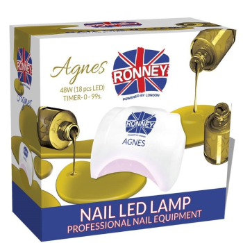 RONNEY AGNES Profesjonalna lampa do paznocki LED 48W (GY-LED-032) - RÓŻOWA    B@Q super!